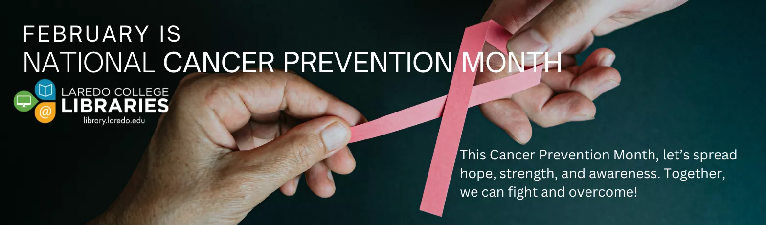 February Cancer Awareness Month Banner