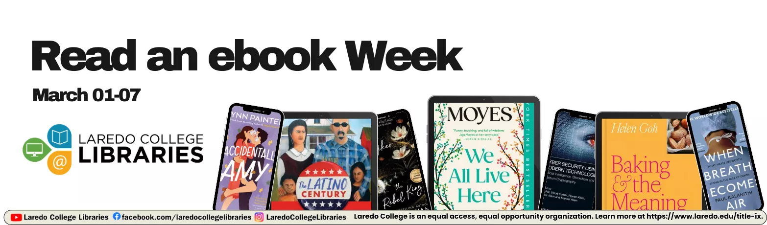 Read an eBook Week – March 1–7, 2026